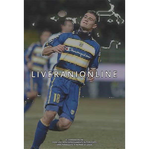 PARMA 16/02/05 COPPA UEFA 2005 ANDATASEDICESIMI DI FINALE PARMA-STOCCARDA NELLA FOTO RUOPOLO FRANCESCO PH GIGI ARCAINI/AG.ALDO LIVERANI