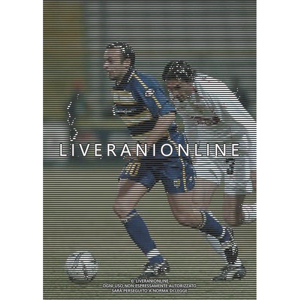 PARMA 16/02/05 COPPA UEFA 2005 ANDATASEDICESIMI DI FINALE PARMA-STOCCARDA NELLA FOTO VIGNAROLI FABIO PH GIGI ARCAINI/AG.ALDO LIVERANI