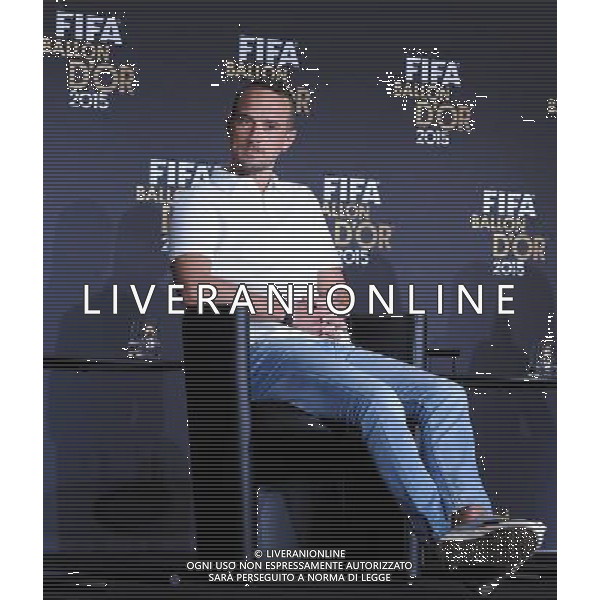 FIFA Ballon d\'Or 2015 Zurigo - 11.01.2016 Nella Foto: Conferenza Stampa nominati per il premio miglior allenatore femminile - Mark Sampson, ct dell\'Inghilterra /Ph.Vitez-Ag. Aldo Liverani