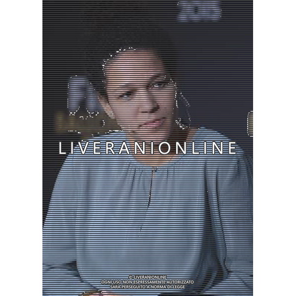 FIFA Ballon d\'Or 2015 Zurigo - 11.01.2016 Nella Foto:Conferenza Stampa delle tre nominate come migliori calciatrici Celia Sasic (Germania) /Ph.Vitez-Ag. Aldo Liverani