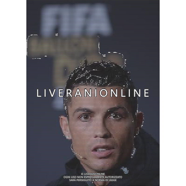 FIFA Ballon d\'Or 2015 Zurigo - 11.01.2016 Nella Foto:Conferenza Stampa per i tre nominati come migliori giocatori Cristiano Ronaldo (Portogallo) /Ph.Vitez-Ag. Aldo Liverani