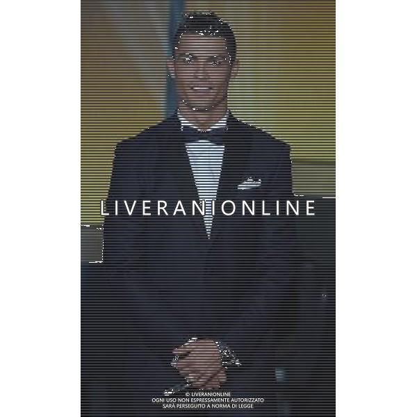 FIFA Ballon d\'Or 2015 Zurigo - 11.01.2016 Nella Foto: cristiano ronaldo /Ph.Vitez-Ag. Aldo Liverani