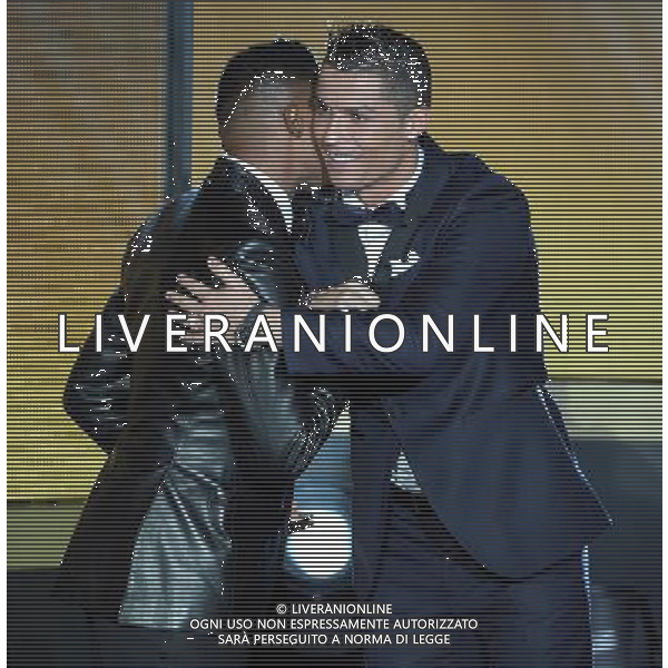 FIFA Ballon d\'Or 2015 Zurigo - 11.01.2016 Nella Foto: cristiano ronaldo e samuel eto\'o /Ph.Vitez-Ag. Aldo Liverani
