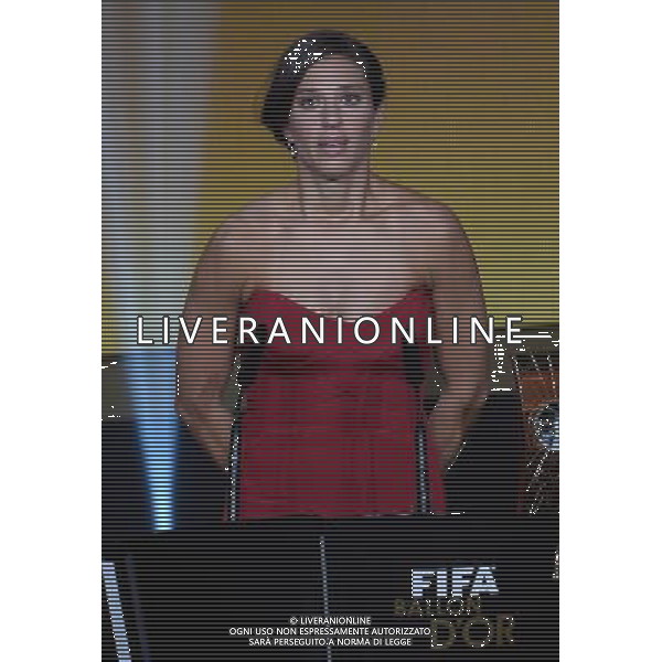 FIFA Ballon d\'Or 2015 Zurigo - 11.01.2016 Nella Foto:Carli Lloyd miglior giocatrice /Ph.Vitez-Ag. Aldo Liverani