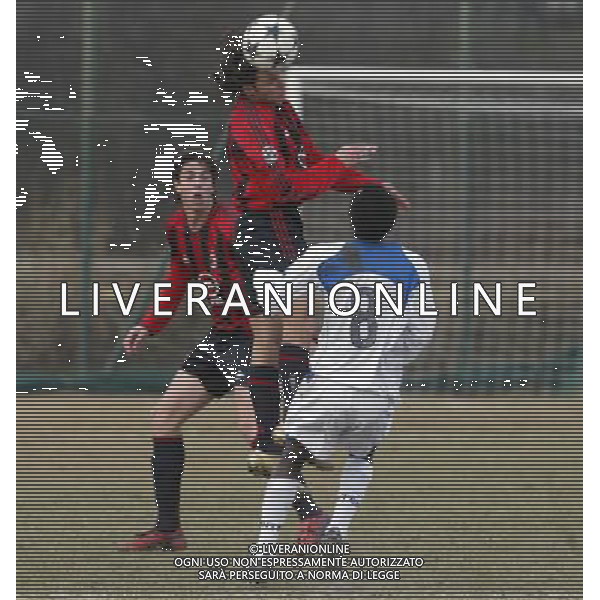 SETTIMO MILANESE 16/02/2005 MILAN-INTER COPPA ITALIA PRIMAVERA NELLA FOTO: AMATO ANDREA FOTO BARATTINI ALEXANDRO/AG. ALDO LIVERANI