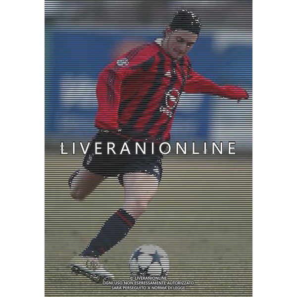 SETTIMO MILANESE 16/02/2005 MILAN-INTER COPPA ITALIA PRIMAVERA NELLA FOTO: AMATO ANDREA FOTO BARATTINI ALEXANDRO/AG. ALDO LIVERANI