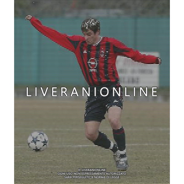 SETTIMO MILANESE 16/02/2005 MILAN-INTER COPPA ITALIA PRIMAVERA NELLA FOTO: BARBIERI DAVIDE FOTO BARATTINI ALEXANDRO/AG. ALDO LIVERANI