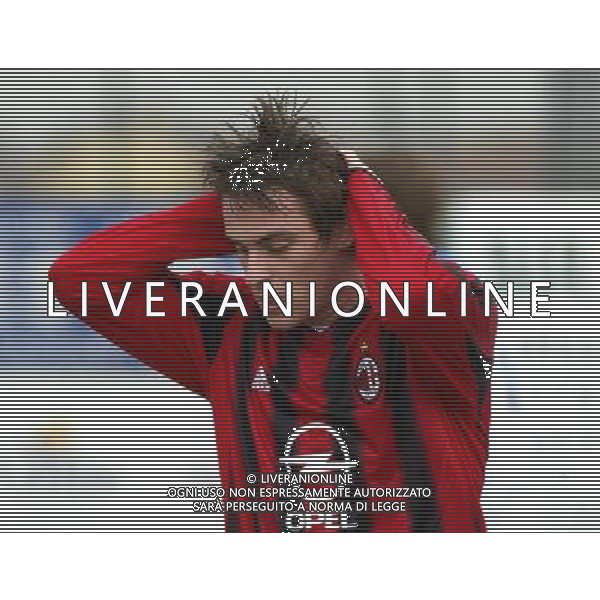 SETTIMO MILANESE 16/02/2005 MILAN-INTER COPPA ITALIA PRIMAVERA NELLA FOTO: BARBIERI DAVIDE FOTO BARATTINI ALEXANDRO/AG. ALDO LIVERANI