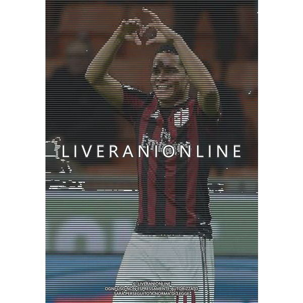Coppa Italia TIM Cup 2015/2016 Quarti di Finale Milano - 13.01.2016 Milan-Carpi Nella Foto:bacca carlos esulta /Ph.Vitez-Ag. Aldo Liverani