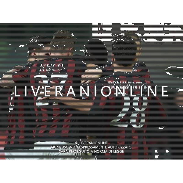 Coppa Italia TIM Cup 2015/2016 Quarti di Finale Milano - 13.01.2016 Milan-Carpi Nella Foto:niang esulta /Ph.Vitez-Ag. Aldo Liverani