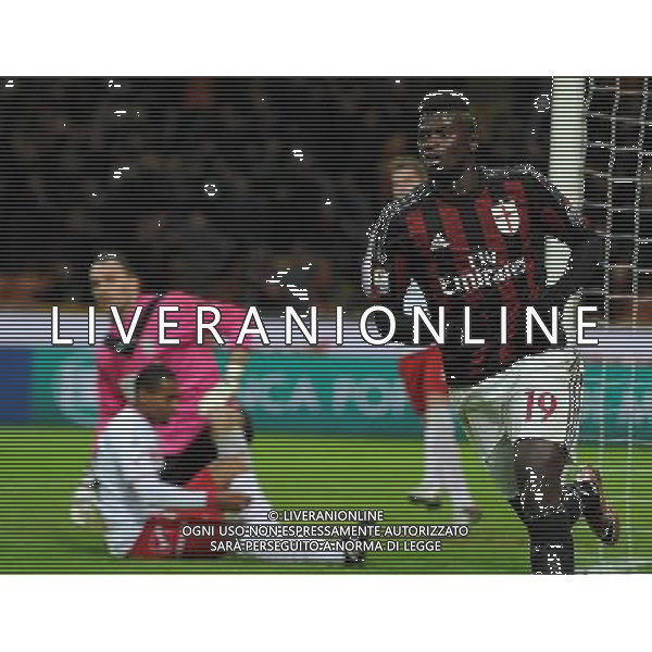 Coppa Italia TIM Cup 2015/2016 Quarti di Finale Milano - 13.01.2016 Milan-Carpi Nella Foto:niang esulta /Ph.Vitez-Ag. Aldo Liverani