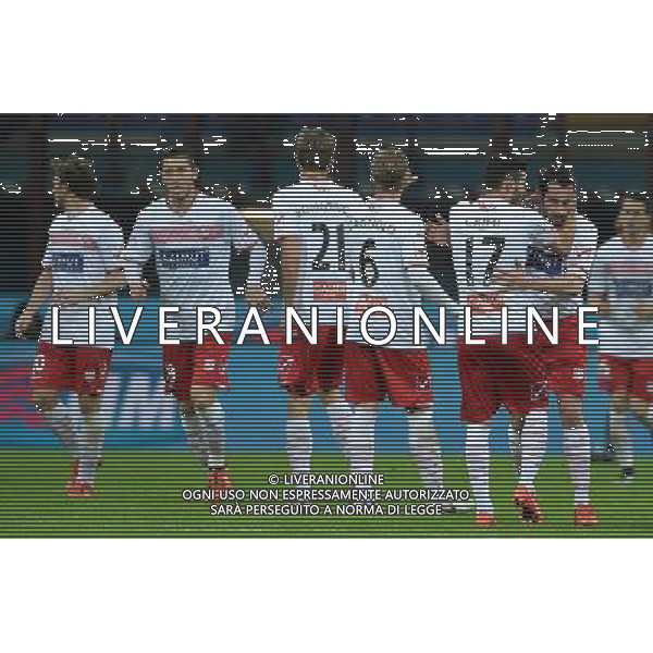 Coppa Italia TIM Cup 2015/2016 Quarti di Finale Milano - 13.01.2016 Milan-Carpi Nella Foto:mancosu esulta /Ph.Vitez-Ag. Aldo Liverani