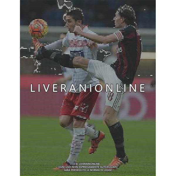 Coppa Italia TIM Cup 2015/2016 Quarti di Finale Milano - 13.01.2016 Milan-Carpi Nella Foto:marrone montolivo /Ph.Vitez-Ag. Aldo Liverani