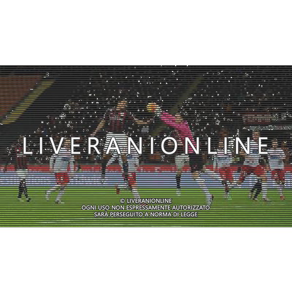 Coppa Italia TIM Cup 2015/2016 Quarti di Finale Milano - 13.01.2016 Milan-Carpi Nella Foto:Carlos Bacca-Zeljco Brkic /Ph.Vitez-Ag. Aldo Liverani