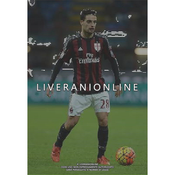 Coppa Italia TIM Cup 2015/2016 Quarti di Finale Milano - 13.01.2016 Milan-Carpi Nella Foto:Giacomo Bonaventura /Ph.Vitez-Ag. Aldo Liverani