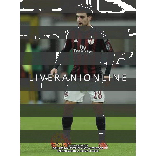 Coppa Italia TIM Cup 2015/2016 Quarti di Finale Milano - 13.01.2016 Milan-Carpi Nella Foto:Giacomo Bonaventura /Ph.Vitez-Ag. Aldo Liverani