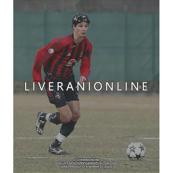 SETTIMO MILANESE 16/02/2005 MILAN-INTER COPPA ITALIA PRIMAVERA NELLA FOTO: BLOUDEK SANDRO FOTO BARATTINI ALEXANDRO/AG. ALDO LIVERANI