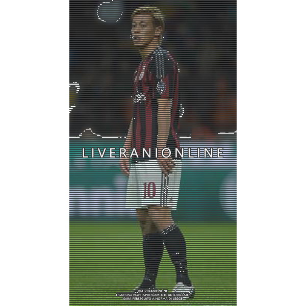 Coppa Italia TIM Cup 2015/2016 Quarti di Finale Milano - 13.01.2016 Milan-Carpi Nella Foto:Keisuke Honda /Ph.Vitez-Ag. Aldo Liverani