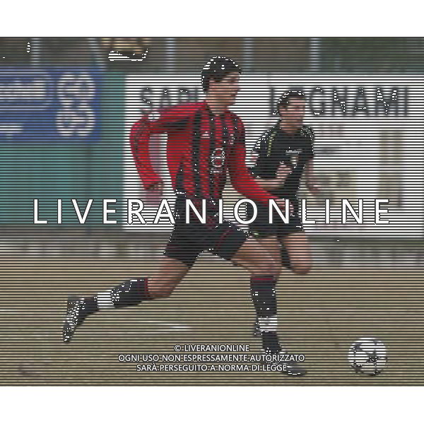 SETTIMO MILANESE 16/02/2005 MILAN-INTER COPPA ITALIA PRIMAVERA NELLA FOTO: BLOUDEK SANDRO FOTO BARATTINI ALEXANDRO/AG. ALDO LIVERANI