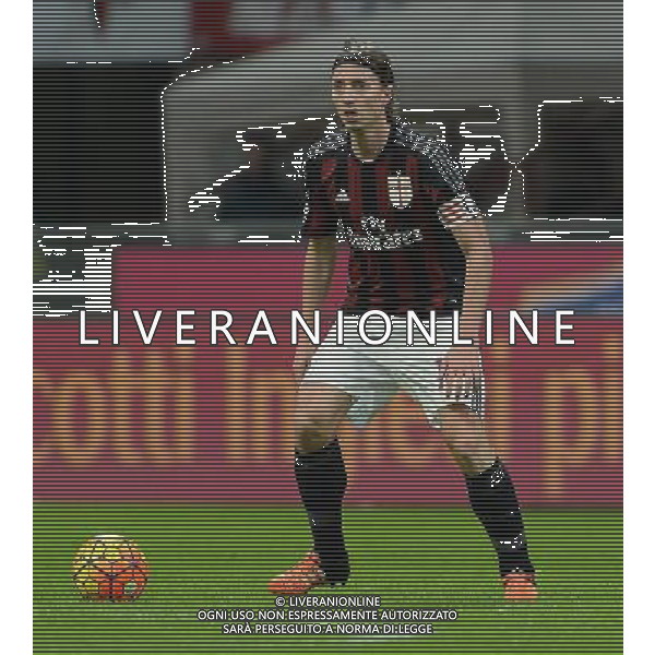 Coppa Italia TIM Cup 2015/2016 Quarti di Finale Milano - 13.01.2016 Milan-Carpi Nella Foto:Riccardo Montolivo /Ph.Vitez-Ag. Aldo Liverani