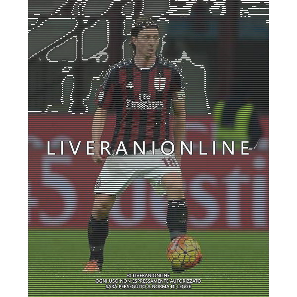Coppa Italia TIM Cup 2015/2016 Quarti di Finale Milano - 13.01.2016 Milan-Carpi Nella Foto:Riccardo Montolivo /Ph.Vitez-Ag. Aldo Liverani