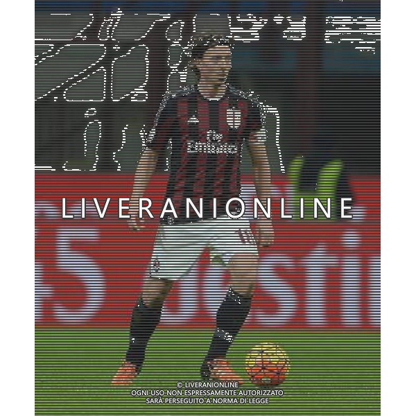 Coppa Italia TIM Cup 2015/2016 Quarti di Finale Milano - 13.01.2016 Milan-Carpi Nella Foto:Riccardo Montolivo /Ph.Vitez-Ag. Aldo Liverani