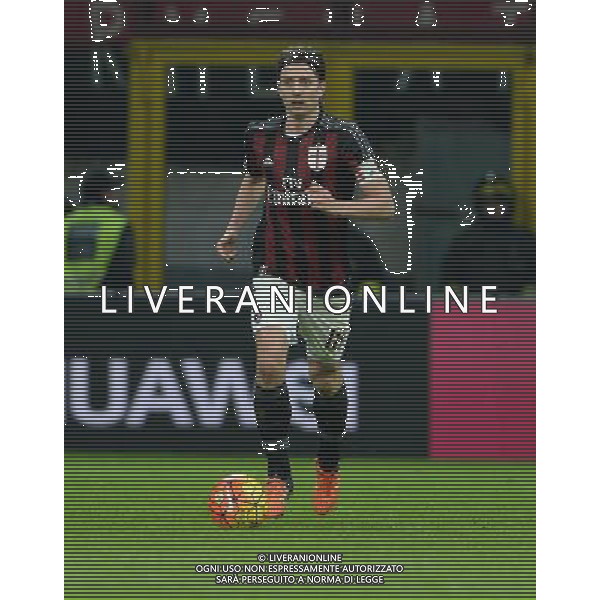 Coppa Italia TIM Cup 2015/2016 Quarti di Finale Milano - 13.01.2016 Milan-Carpi Nella Foto:Riccardo Montolivo /Ph.Vitez-Ag. Aldo Liverani