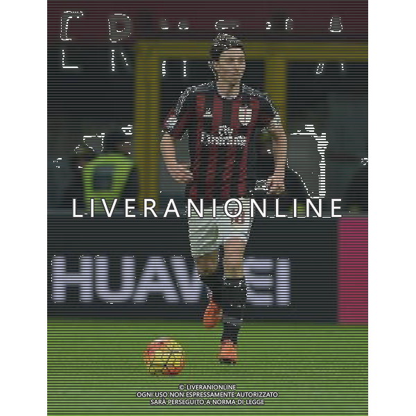 Coppa Italia TIM Cup 2015/2016 Quarti di Finale Milano - 13.01.2016 Milan-Carpi Nella Foto:Riccardo Montolivo /Ph.Vitez-Ag. Aldo Liverani