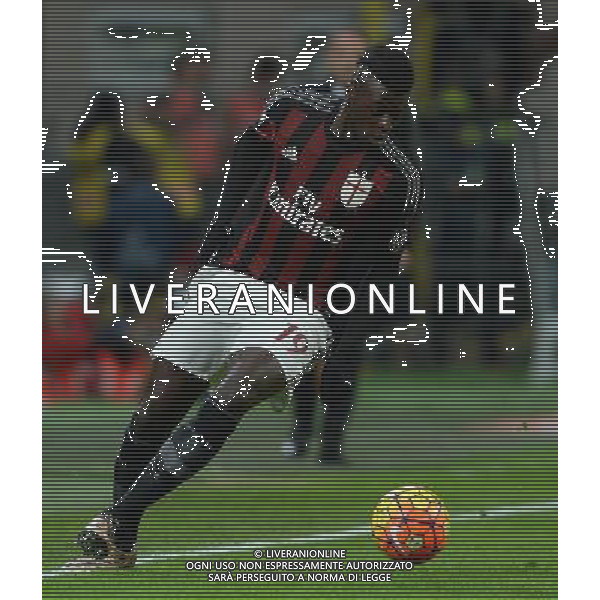Coppa Italia TIM Cup 2015/2016 Quarti di Finale Milano - 13.01.2016 Milan-Carpi Nella Foto:M\'Baye Niang /Ph.Vitez-Ag. Aldo Liverani
