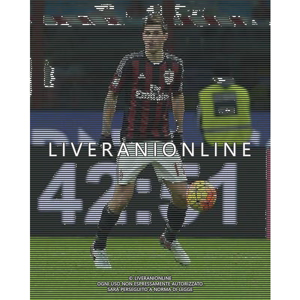 Coppa Italia TIM Cup 2015/2016 Quarti di Finale Milano - 13.01.2016 Milan-Carpi Nella Foto:Alessio Romagnoli /Ph.Vitez-Ag. Aldo Liverani
