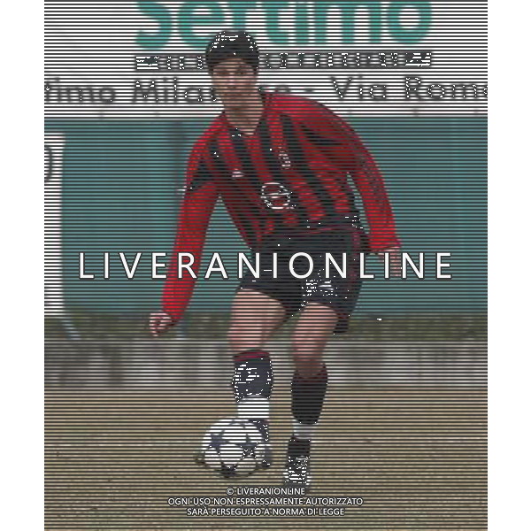 SETTIMO MILANESE 16/02/2005 MILAN-INTER COPPA ITALIA PRIMAVERA NELLA FOTO: BLOUDEK SANDRO FOTO BARATTINI ALEXANDRO/AG. ALDO LIVERANI