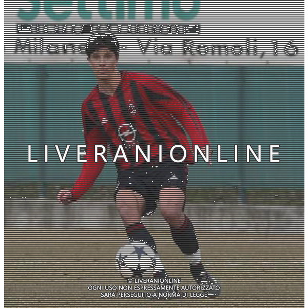 SETTIMO MILANESE 16/02/2005 MILAN-INTER COPPA ITALIA PRIMAVERA NELLA FOTO: BLOUDEK SANDRO FOTO BARATTINI ALEXANDRO/AG. ALDO LIVERANI