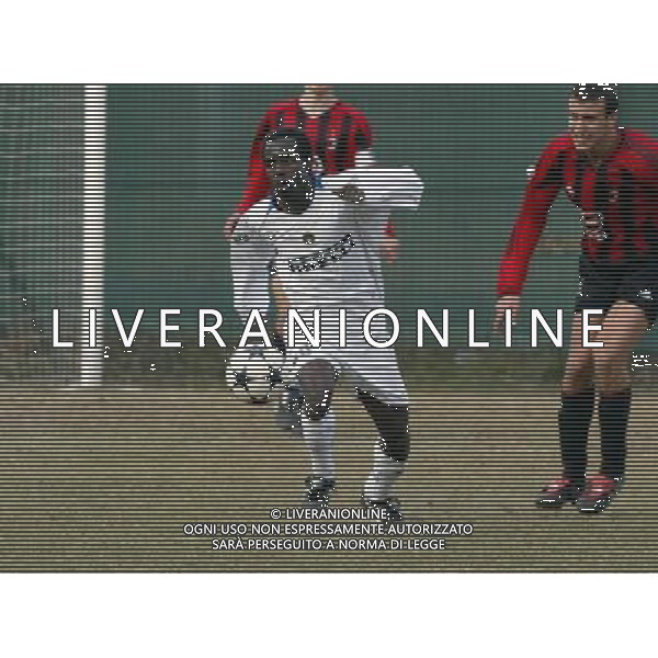 SETTIMO MILANESE 16/02/2005 MILAN-INTER COPPA ITALIA PRIMAVERA NELLA FOTO: DIARRA ABDOULAYE FOTO BARATTINI ALEXANDRO/AG. ALDO LIVERANI