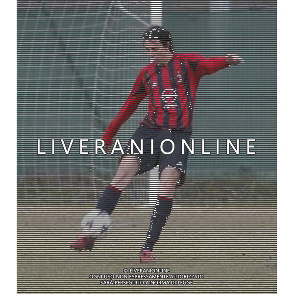 SETTIMO MILANESE 16/02/2005 MILAN-INTER COPPA ITALIA PRIMAVERA NELLA FOTO: IZECSON RODRIGO DOS SANTOS LEITE FOTO BARATTINI ALEXANDRO/AG. ALDO LIVERANI