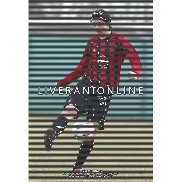 SETTIMO MILANESE 16/02/2005 MILAN-INTER COPPA ITALIA PRIMAVERA NELLA FOTO: IZECSON RODRIGO DOS SANTOS LEITE FOTO BARATTINI ALEXANDRO/AG. ALDO LIVERANI