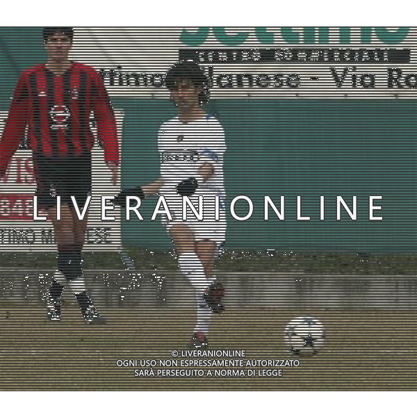 SETTIMO MILANESE 16/02/2005 MILAN-INTER COPPA ITALIA PRIMAVERA NELLA FOTO: MARINO DINO FOTO BARATTINI ALEXANDRO/AG. ALDO LIVERANI