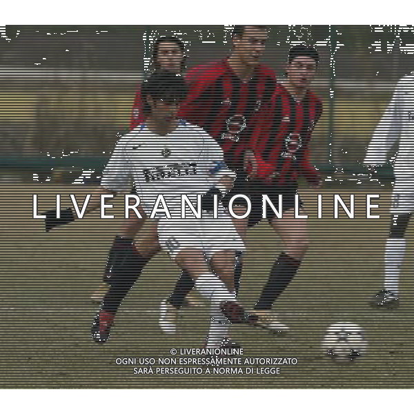 SETTIMO MILANESE 16/02/2005 MILAN-INTER COPPA ITALIA PRIMAVERA NELLA FOTO: MARINO DINO FOTO BARATTINI ALEXANDRO/AG. ALDO LIVERANI