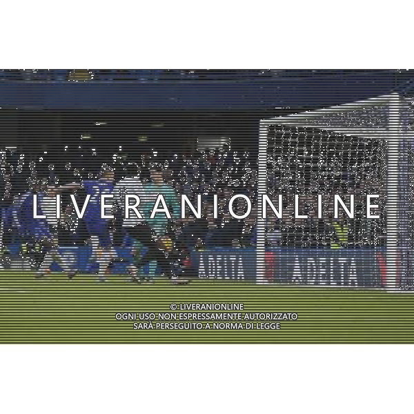 GOAL - Chelsea\'s John Terry puts the ball into his own net to score the opening goal Photographer Craig Mercer/CameraSport Football - Barclays Premiership - Chelsea v Everton - Saturday 16th January 2016 - Stamford Bridge - London © CameraSport - 43 Linden Ave. Countesthorpe. Leicester. England. LE8 5PG - Tel: +44 (0) 116 277 4147 - admin@camerasport.com - www.camerasport.com AG ALDO LIVERANI SAS