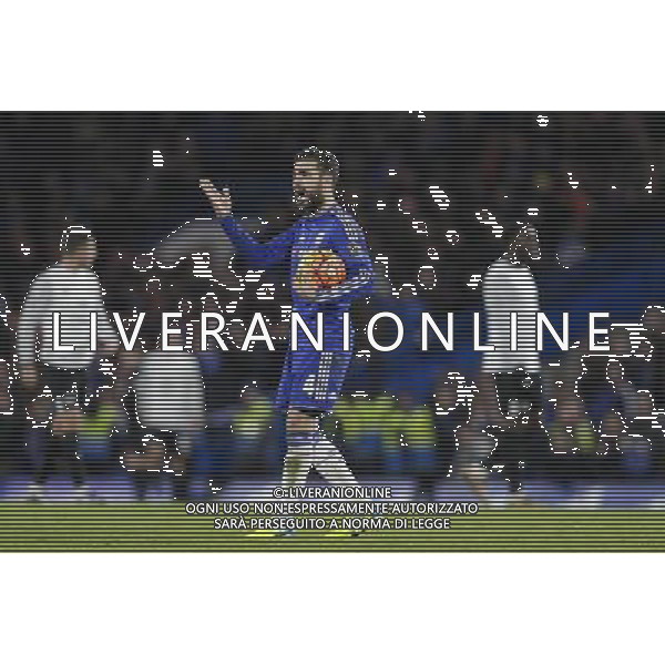 Chelsea\'s Cesc Fabregas asks the crowd to celebrate louder after his side score the equalising goal to make it 3-3 Photographer Craig Mercer/CameraSport Football - Barclays Premiership - Chelsea v Everton - Saturday 16th January 2016 - Stamford Bridge - London © CameraSport - 43 Linden Ave. Countesthorpe. Leicester. England. LE8 5PG - Tel: +44 (0) 116 277 4147 - admin@camerasport.com - www.camerasport.com AG ALDO LIVERANI SAS