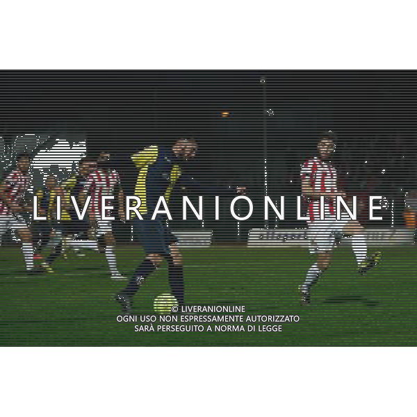 Campionato Lega Pro, Girone B, 17» giornata, SANTARCANGELO vs MACERATESE del 09/01/2016, nella foto : VALENTINI INTERCETTATO, ©CLAUDIO ZAMAGNI/AGENZIA ALDO LIVERANI S.A.S.
