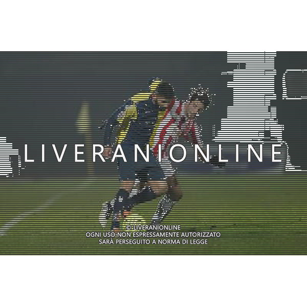 Campionato Lega Pro, Girone B, 17» giornata, SANTARCANGELO vs MACERATESE del 09/01/2016, nella foto: UN DUELLO PER LA PALLA, ©CLAUDIO ZAMAGNI/AGENZIA ALDO LIVERANI S.A.S.