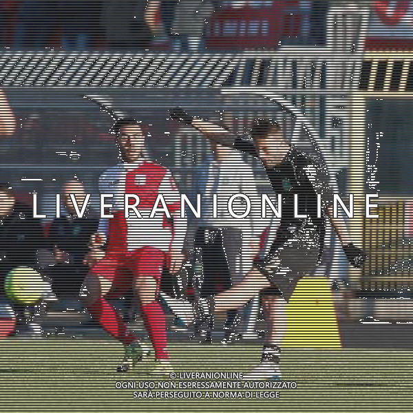 Campionato Lega Pro, Girone B, 18Âª giornata, RIMINI vs TUTTOCUOIO del 17/01/2016, nella foto: MARCHETTI, EFFETTUA UN PASSAGGIO, Â©CLAUDIO ZAMAGNI/AGENZIA ALDO LIVERANI S.A.S.