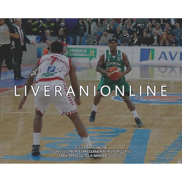 Lega Basket serie A, 1» giornata di ritorno, Consultinvest Pesaro vs Sidigas Avellino 18/01/2016 nella foto: GREEN E LACEY, ©CLAUDIO ZAMAGNI/AGENZIA ALDO LIVERANI S.A.S.