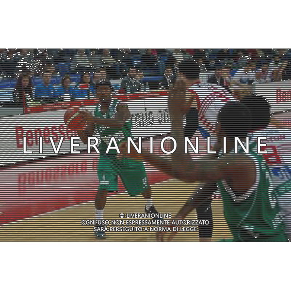 Lega Basket serie A, 1» giornata di ritorno, Consultinvest Pesaro vs Sidigas Avellino 18/01/2016 nella foto: GREEN, CERCA UN COMPAGNO LIBERO, ©CLAUDIO ZAMAGNI/AGENZIA ALDO LIVERANI S.A.S.