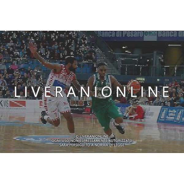 Lega Basket serie A, 1» giornata di ritorno, Consultinvest Pesaro vs Sidigas Avellino 18/01/2016 nella foto: RAGLAND E LACEY, IN CONTRASTO, ©CLAUDIO ZAMAGNI/AGENZIA ALDO LIVERANI S.A.S.