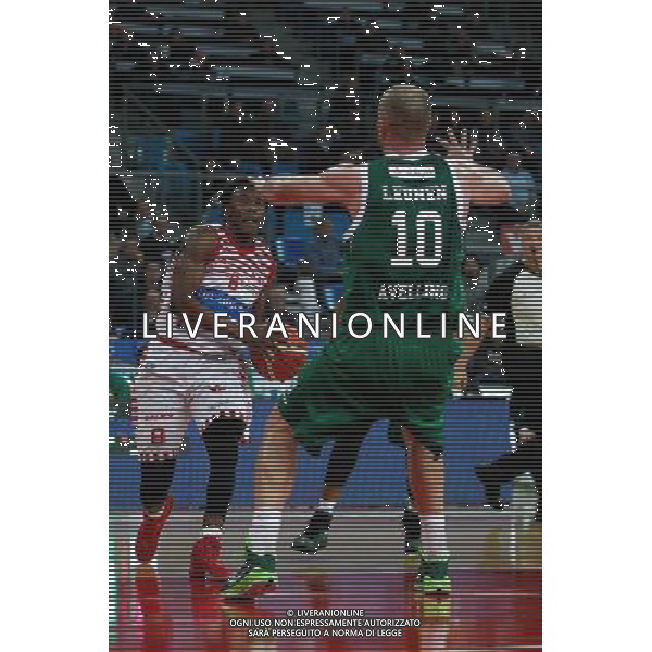 Lega Basket serie A, 1» giornata di ritorno, Consultinvest Pesaro vs Sidigas Avellino 18/01/2016 nella foto: CHRISTON, CERCA UN VARCO PER PASSARE, ©CLAUDIO ZAMAGNI/AGENZIA ALDO LIVERANI S.A.S.