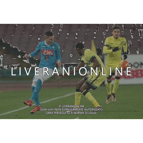 NAPOLI - INTER COPPA ITALIA TIM CUP 19 GENNAIO 2016 NELLA FOTO CALLEJON ©MOSCA/ AGENZIA ALDO LIVERANI SAS