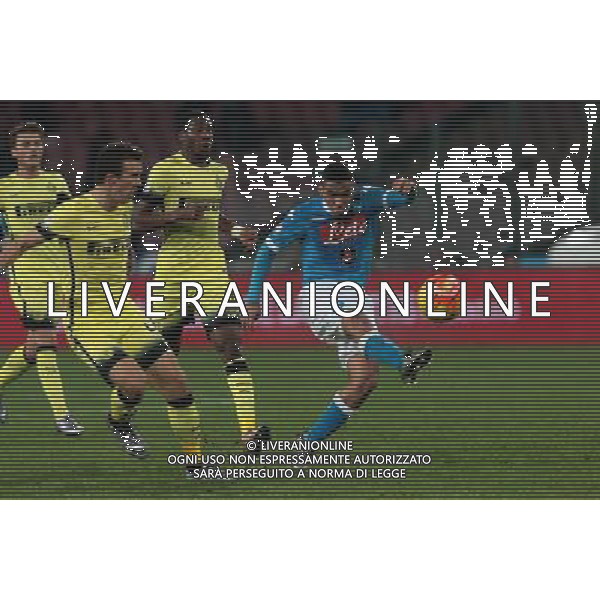 NAPOLI - INTER COPPA ITALIA TIM CUP 19 GENNAIO 2016 NELLA FOTO ALLAN ©MOSCA/ AGENZIA ALDO LIVERANI SAS