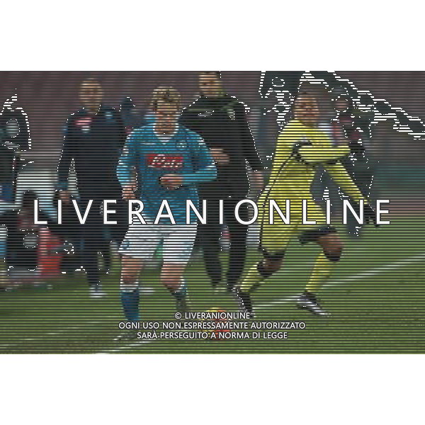 NAPOLI - INTER COPPA ITALIA TIM CUP 19 GENNAIO 2016 NELLA FOTO STRINIC, BYABANY ©MOSCA/ AGENZIA ALDO LIVERANI SAS