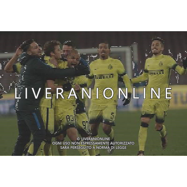 NAPOLI INTER COPPA ITALIA 19-01-2016 NELLA FOTO: ESULTANZA LJAJIC FOTO MOSCA-AG.LIVERANI